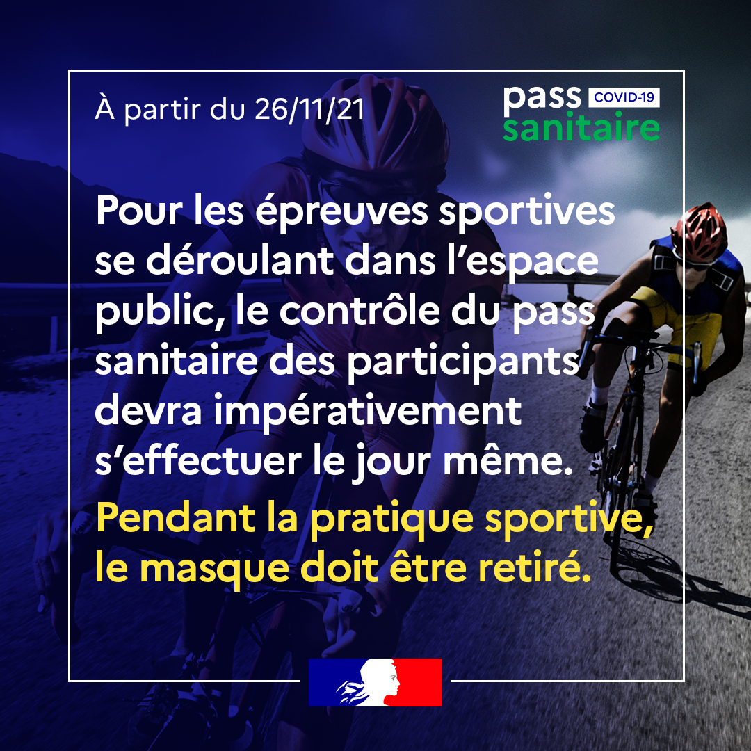 RAPPEL DES MESURES SANITAIRES POUR LE SPORT MAJ 26 11 21 BMX La