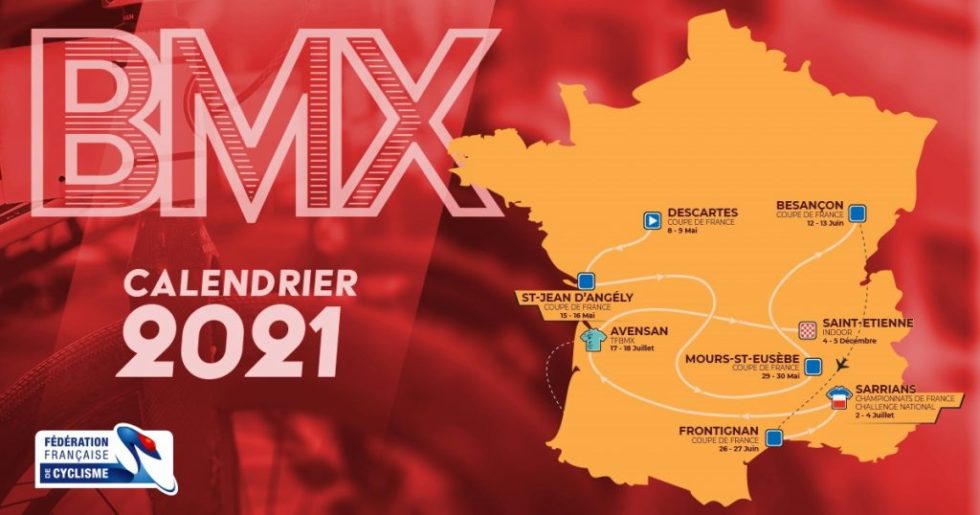 Nouveau Calendrier Coupe de France 2021... - BMX La Roche Sur Yon