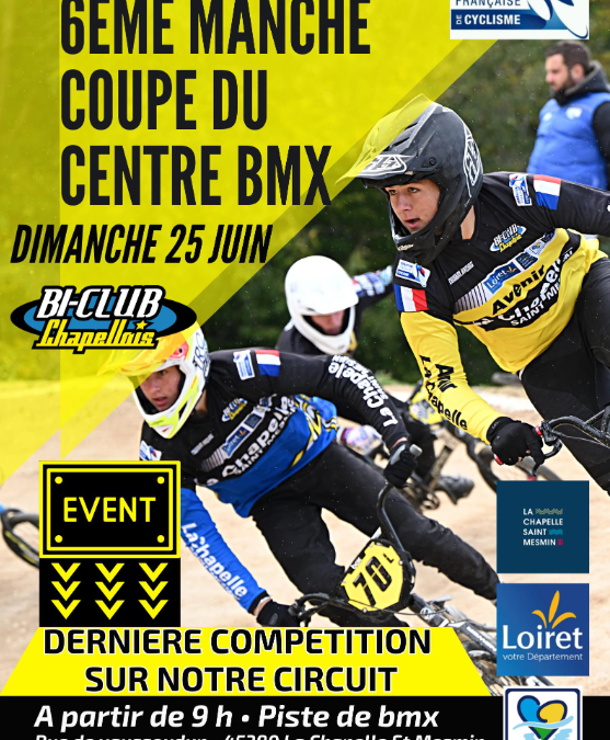 6ème Manche Coupe du Centre BMX (La Chapelle St Mesmin)