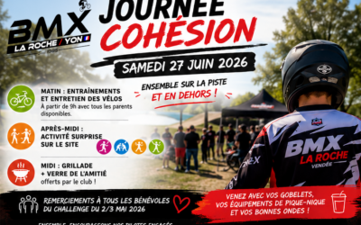 JOURNÉE COHÉSION, remerciements bénévoles, grillade, activités et autres